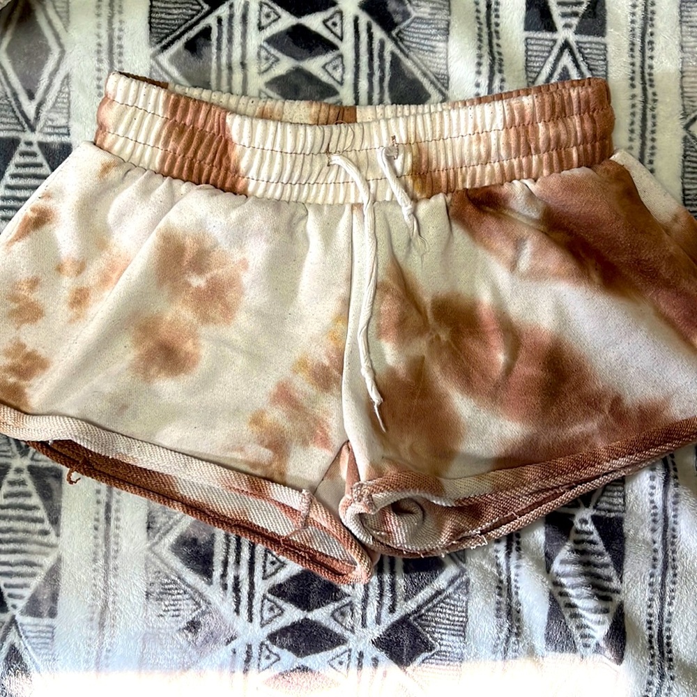 Rue 21 Summer Tie dye shorts